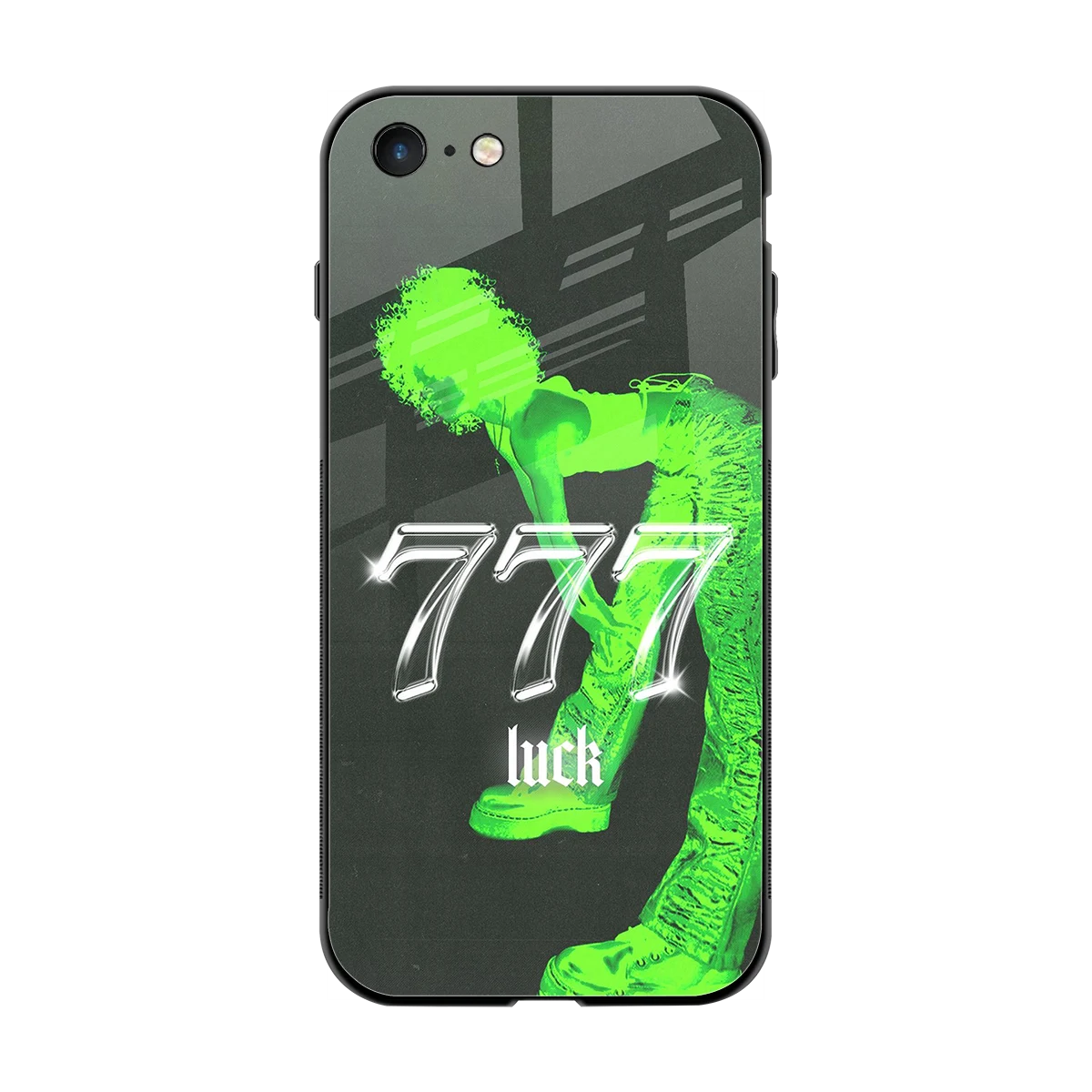 777 Luck back phone cover | glass case for iphone 7