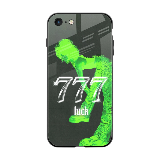 777 Luck back phone cover | glass case for iphone 7