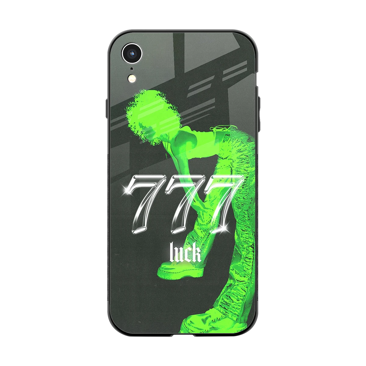 777 Luck back phone cover | glass case for iphone xr