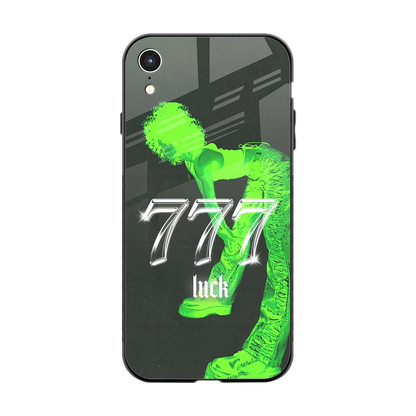 777 Luck back phone cover | glass case for iphone xr