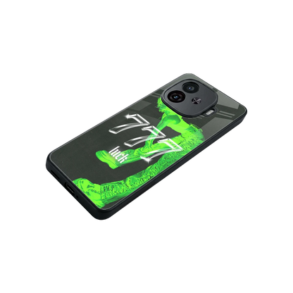 777 Luck stylish phone case for iqoo neo 10r 5g | glossy glass and slim fit
