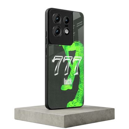 777 Luck motorola edge 50 pro mobile cover | shockproof glass phone case