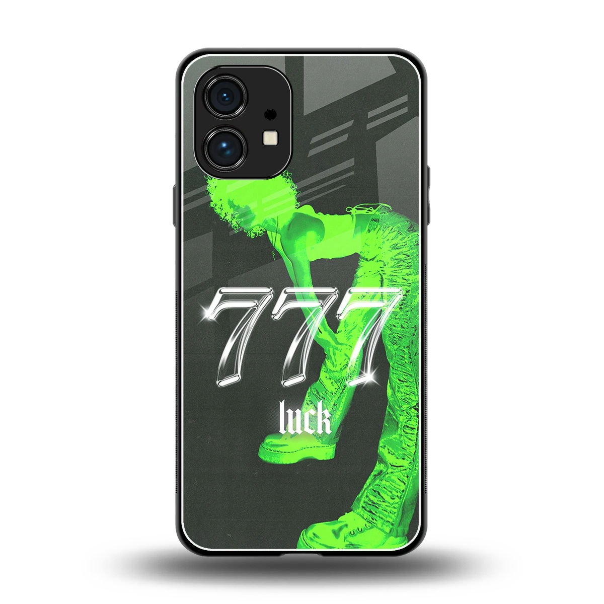 777 Luck back phone cover | glass case for nothing phone 1