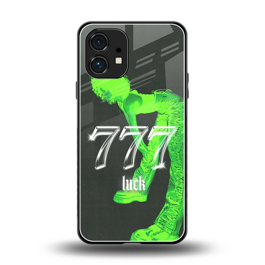 777 Luck back phone cover | glass case for nothing phone 1