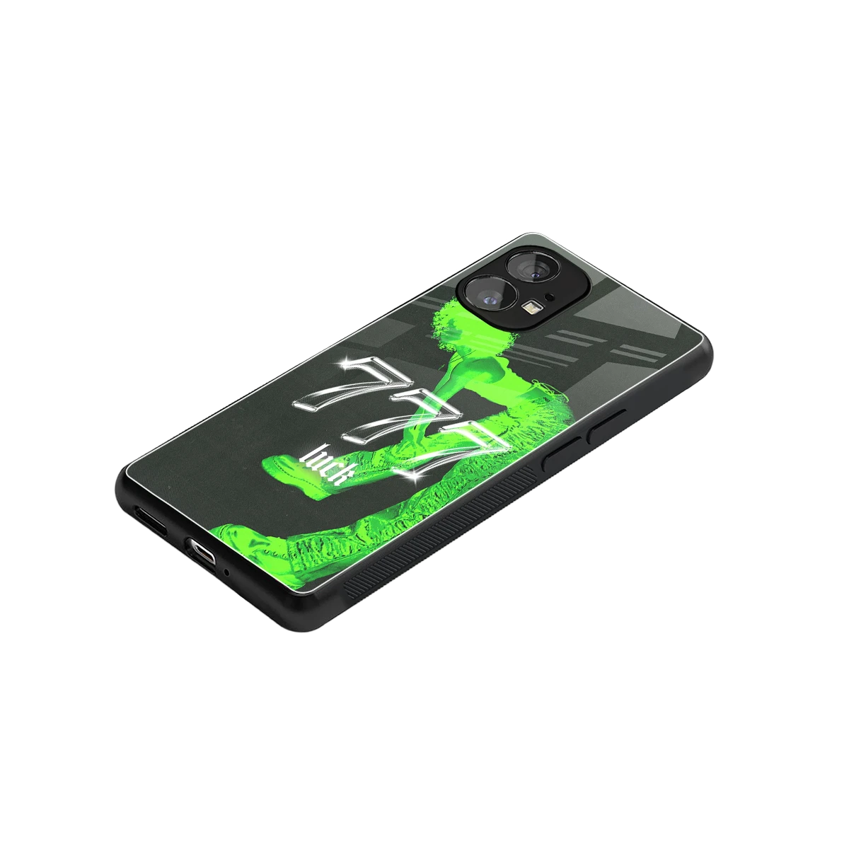 777 Luck stylish phone case for nothing phone 1 | glossy glass and slim fit