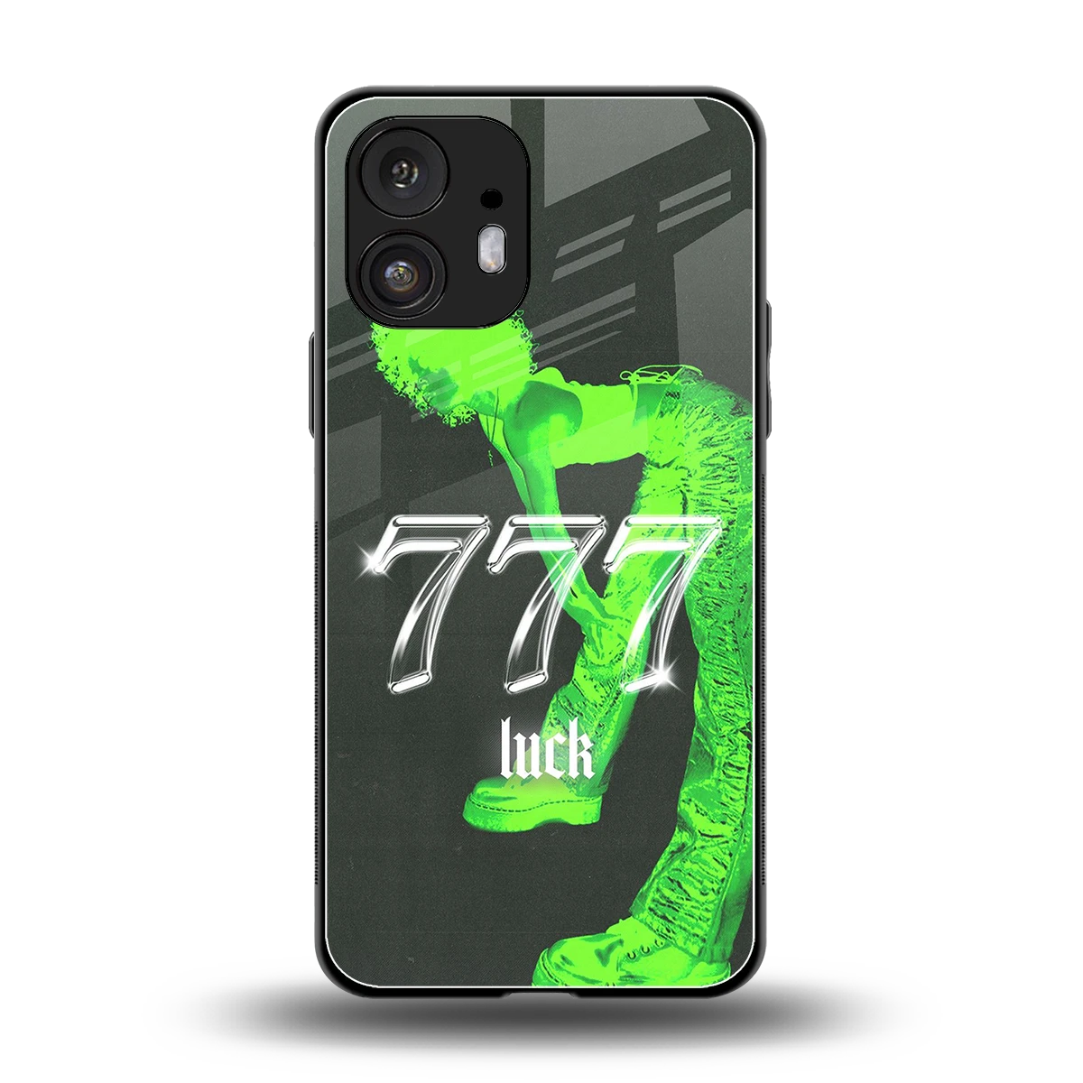 777 Luck back phone cover | glass case for nothing phone 2