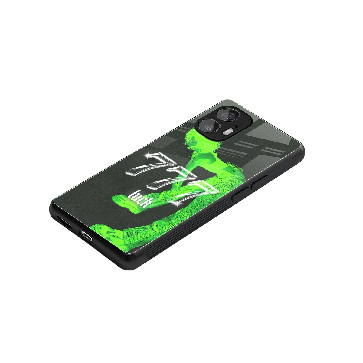 777 Luck stylish phone case for nothing phone 2 | glossy glass and slim fit