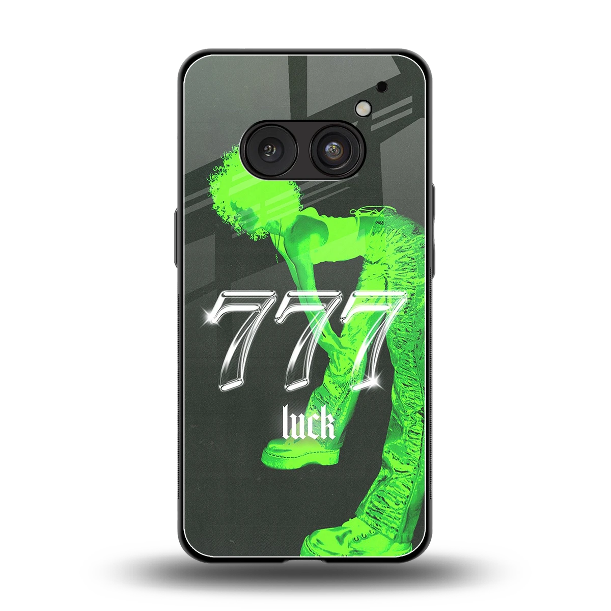 777 Luck back phone cover | glass case for nothing phone 2a plus