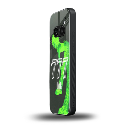 777 Luck nothing phone 2a plus mobile cover | shockproof glass phone case