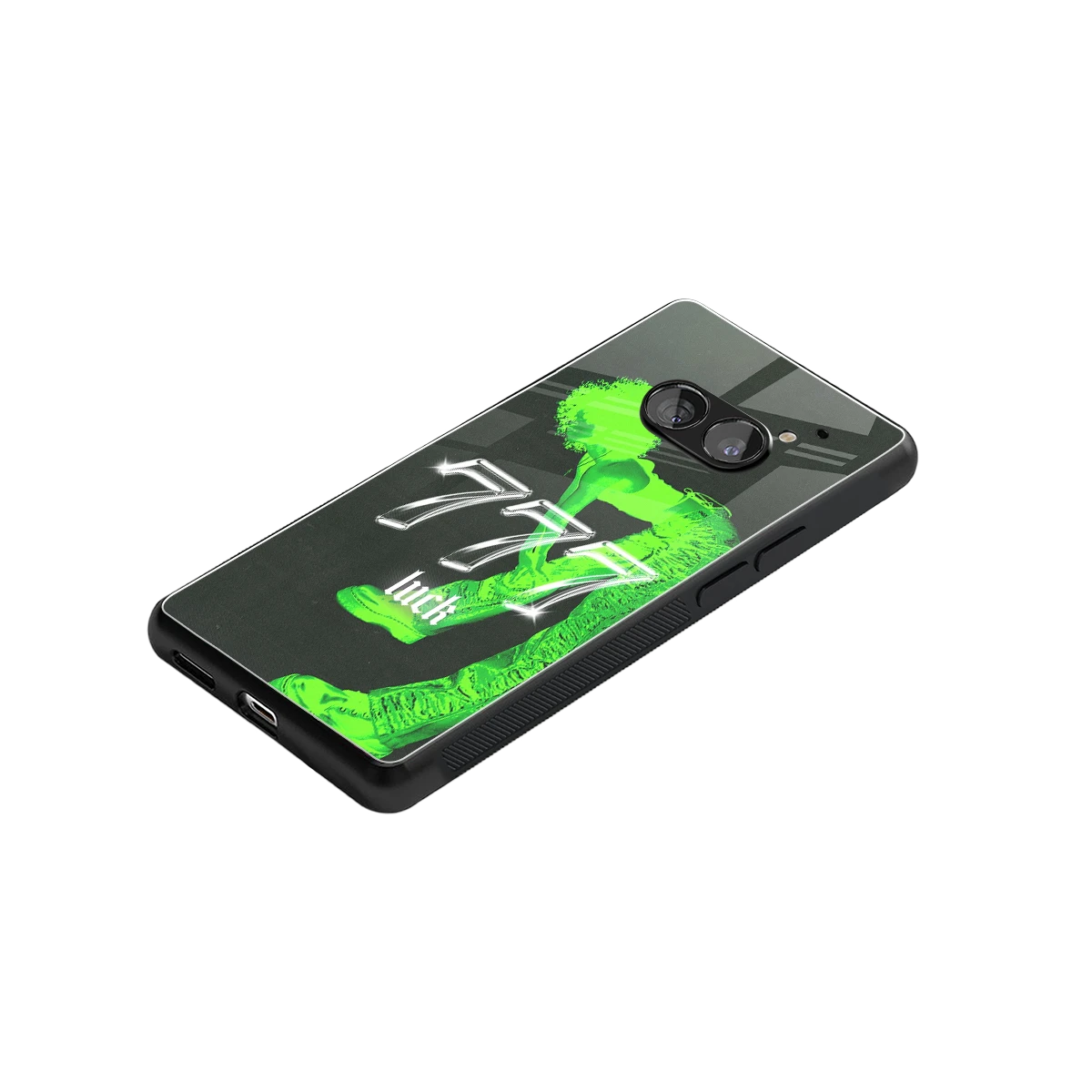 777 Luck stylish phone case for nothing phone 2a | glossy glass and slim fit