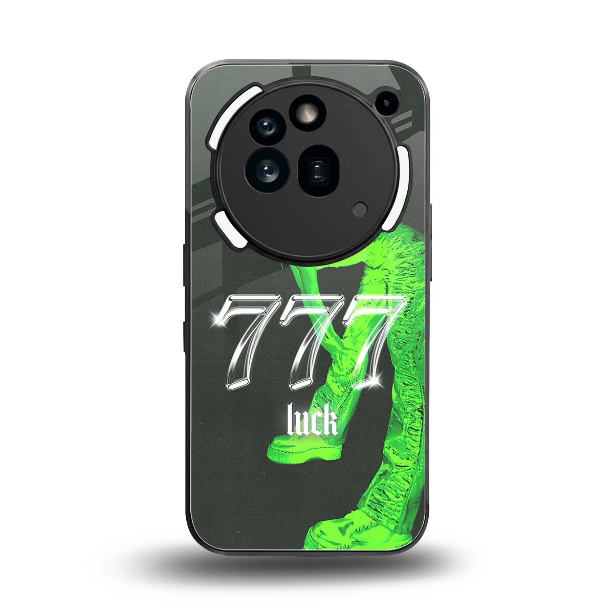 777 Luck back phone cover | glass case for nothing phone 3a pro