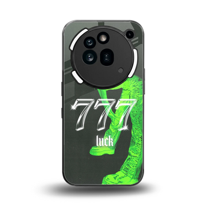 777 Luck back phone cover | glass case for nothing phone 3a pro
