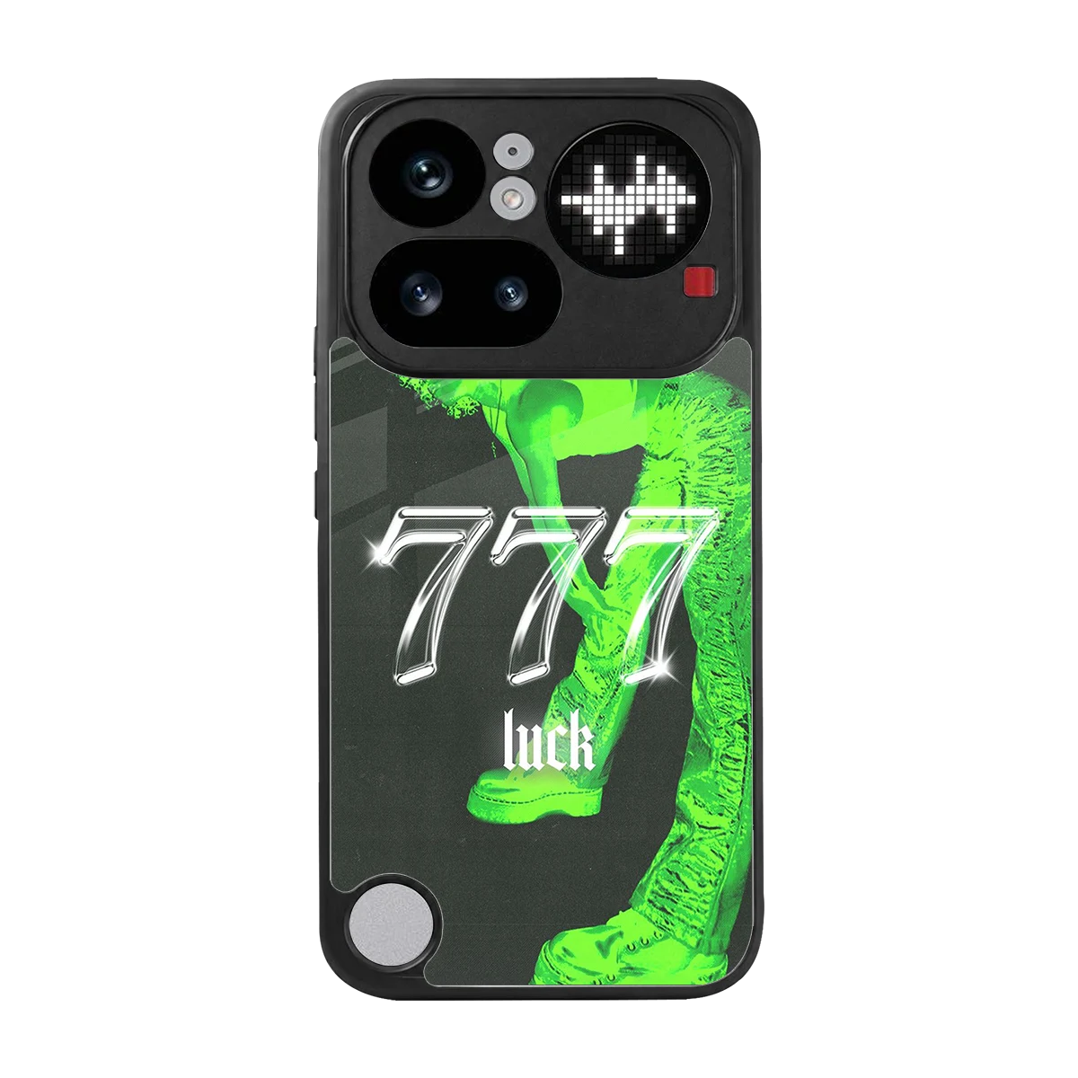 777 Luck back phone cover | glass case for nothing phone 4a pro