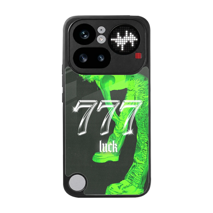 777 Luck back phone cover | glass case for nothing phone 4a pro