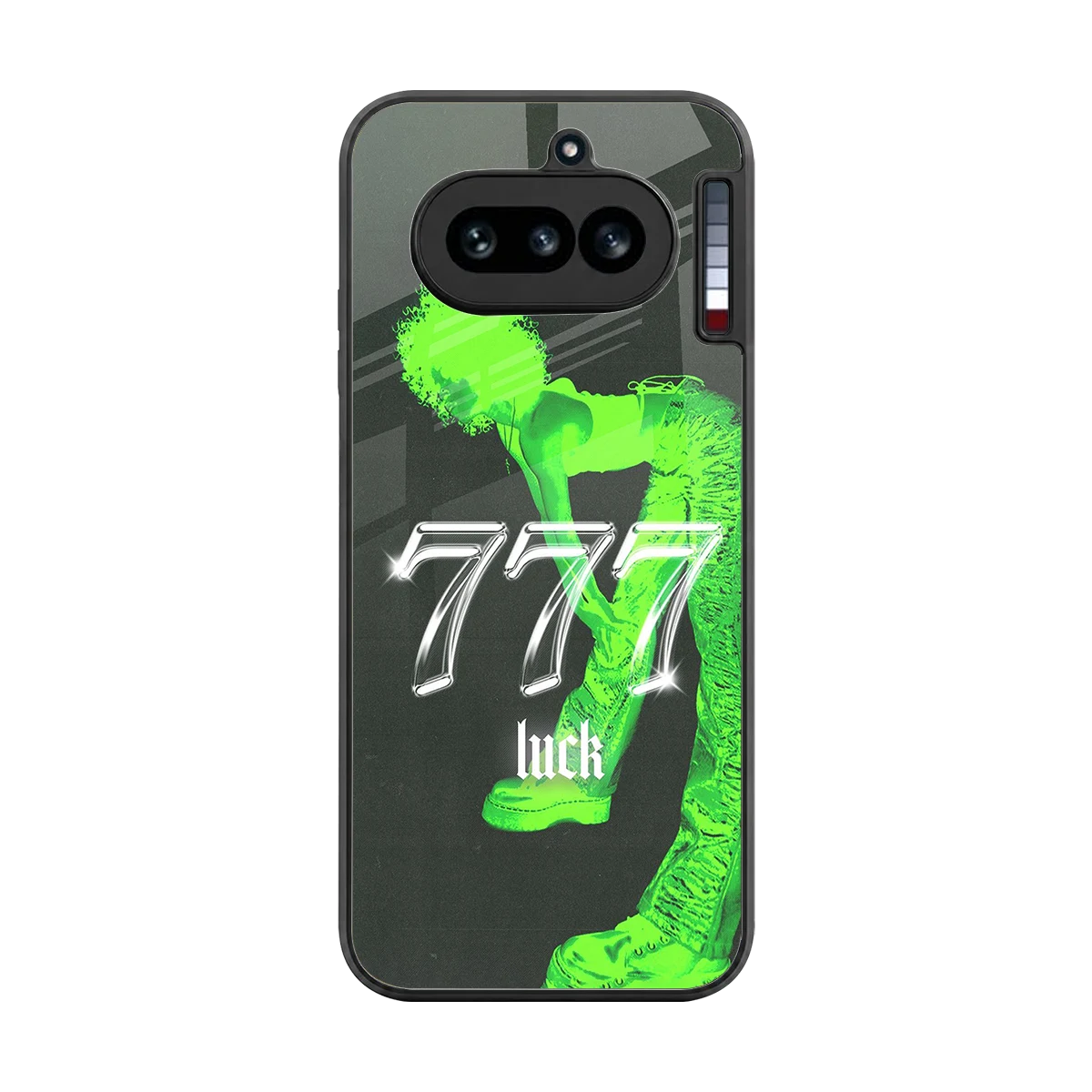 777 Luck back phone cover | glass case for nothing phone 4a