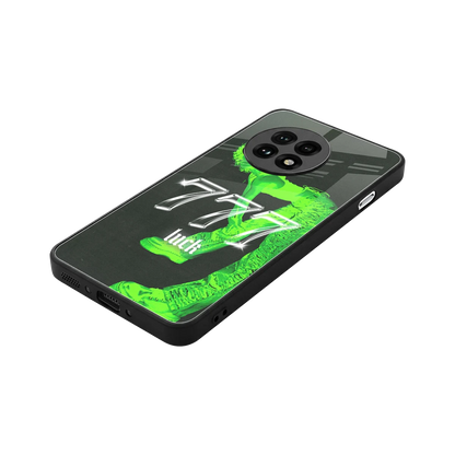 777 Luck stylish phone case for oneplus 13r | glossy glass and slim fit