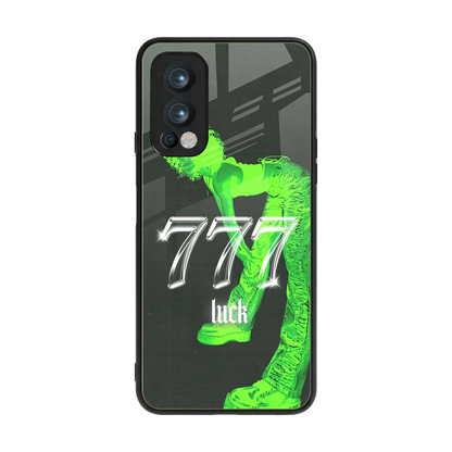777 Luck back phone cover | glass case for oneplus nord 2