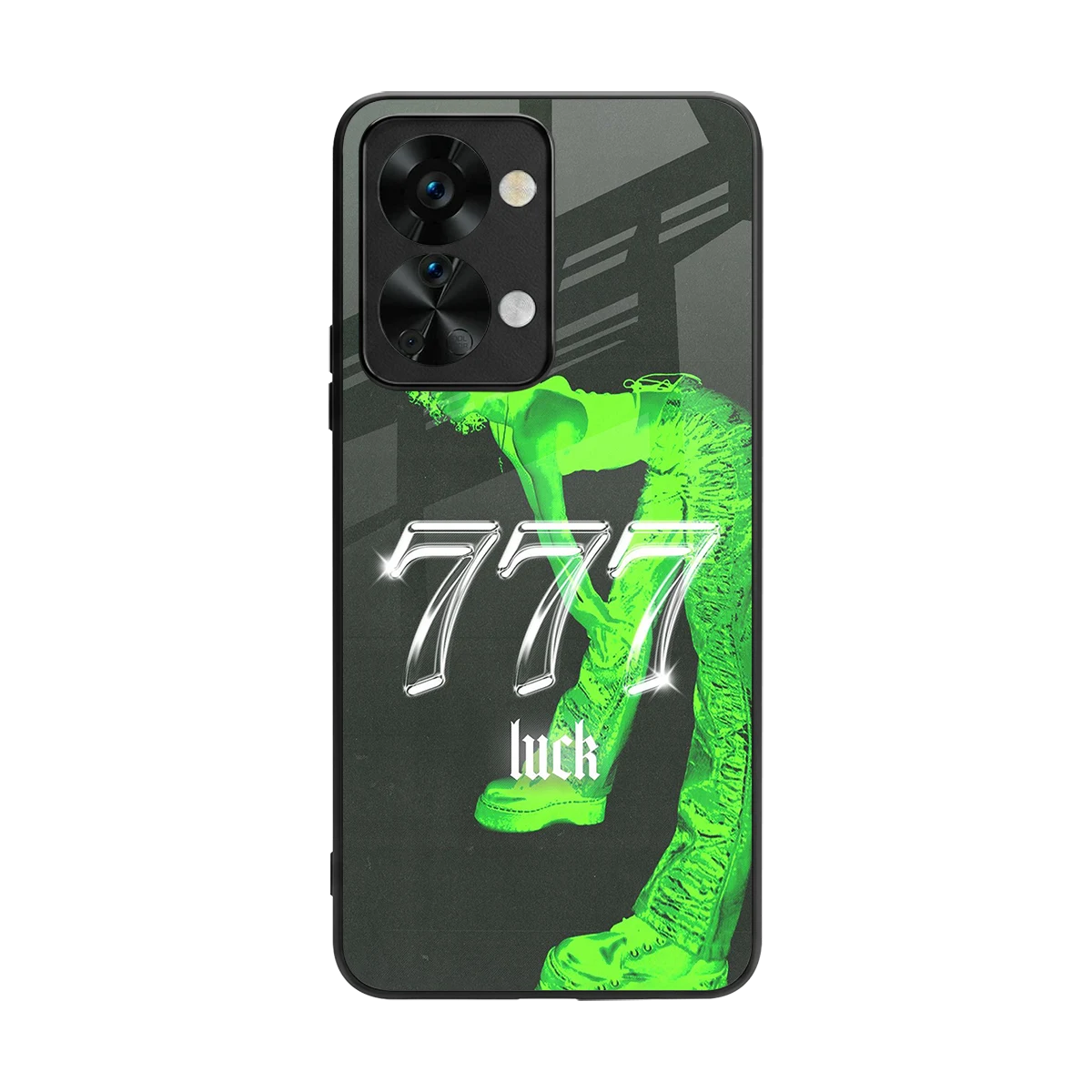 777 Luck back phone cover | glass case for oneplus nord 2t