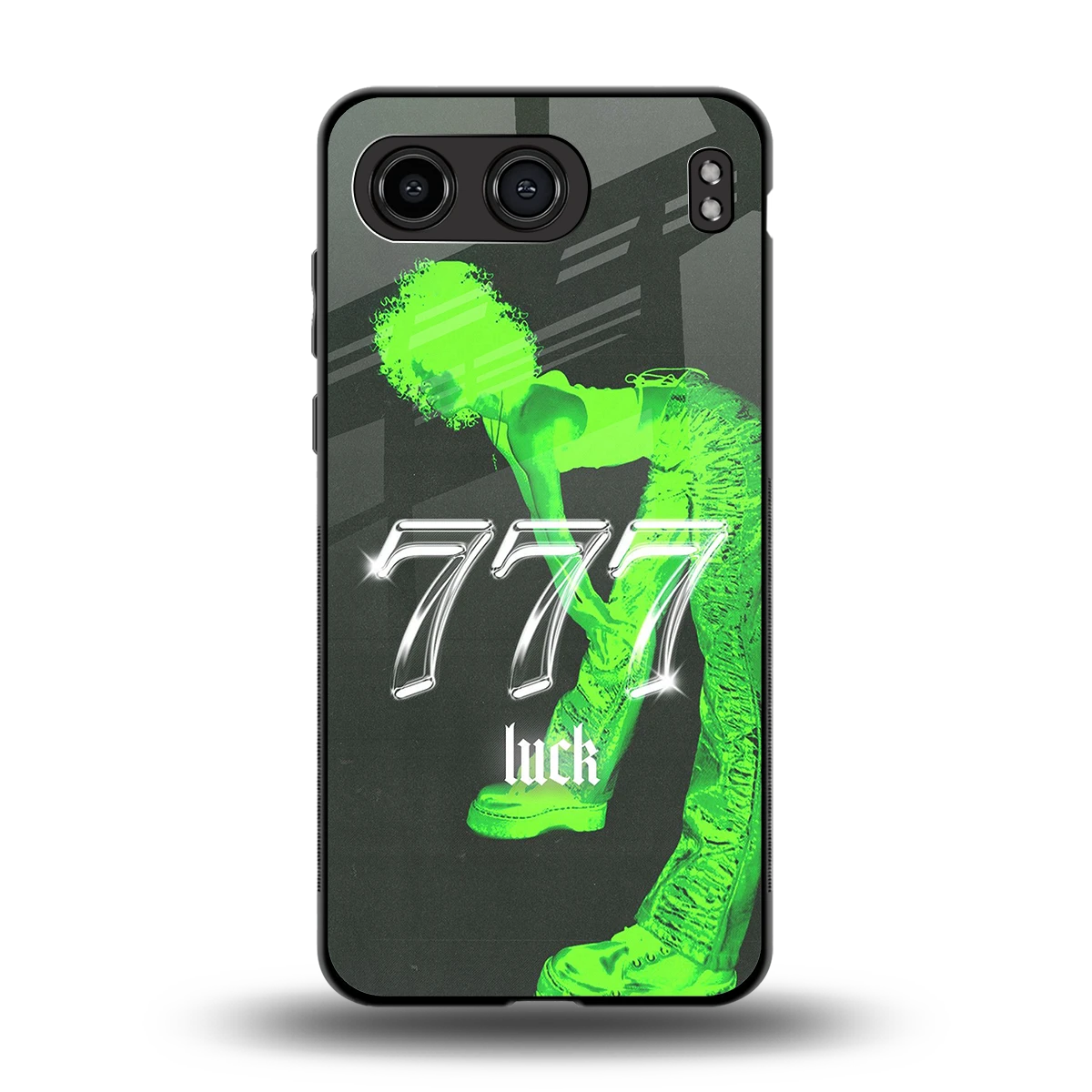 777 Luck back phone cover | glass case for oneplus nord 4
