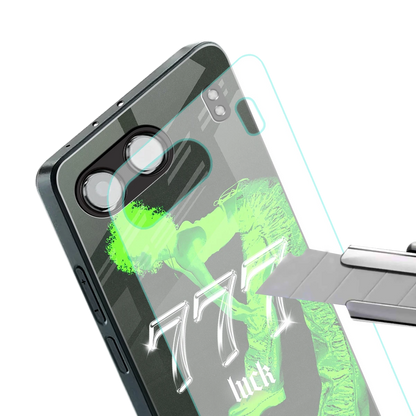 777 Luck stylish phone case for oneplus nord 4 | glossy glass and slim fit