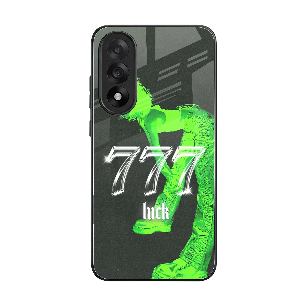 777 Luck back phone cover | glass case for oneplus nord 5