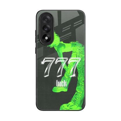 777 Luck back phone cover | glass case for oneplus nord 5