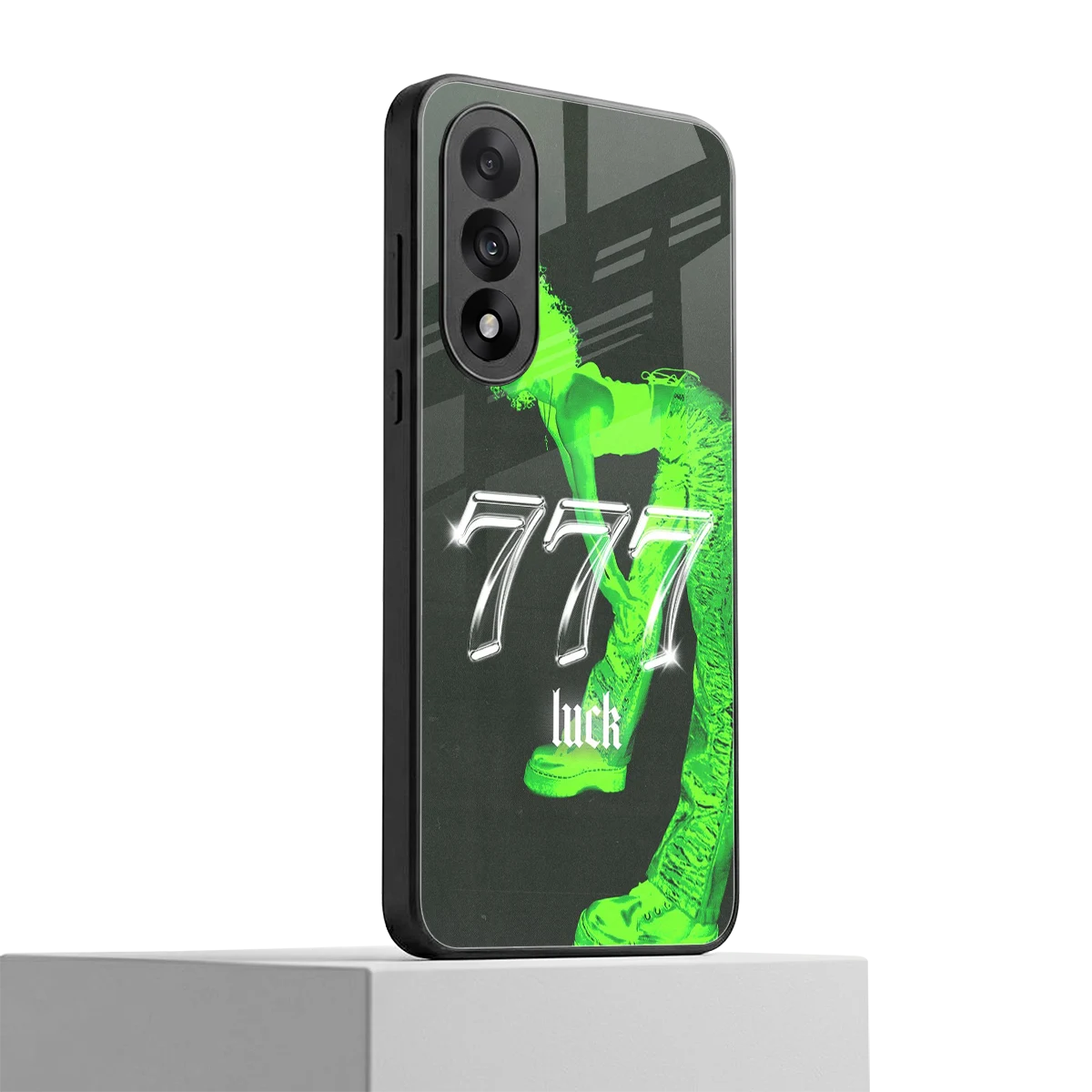 777 Luck oneplus nord 5 mobile cover | shockproof glass phone case
