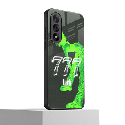 777 Luck oneplus nord 5 mobile cover | shockproof glass phone case