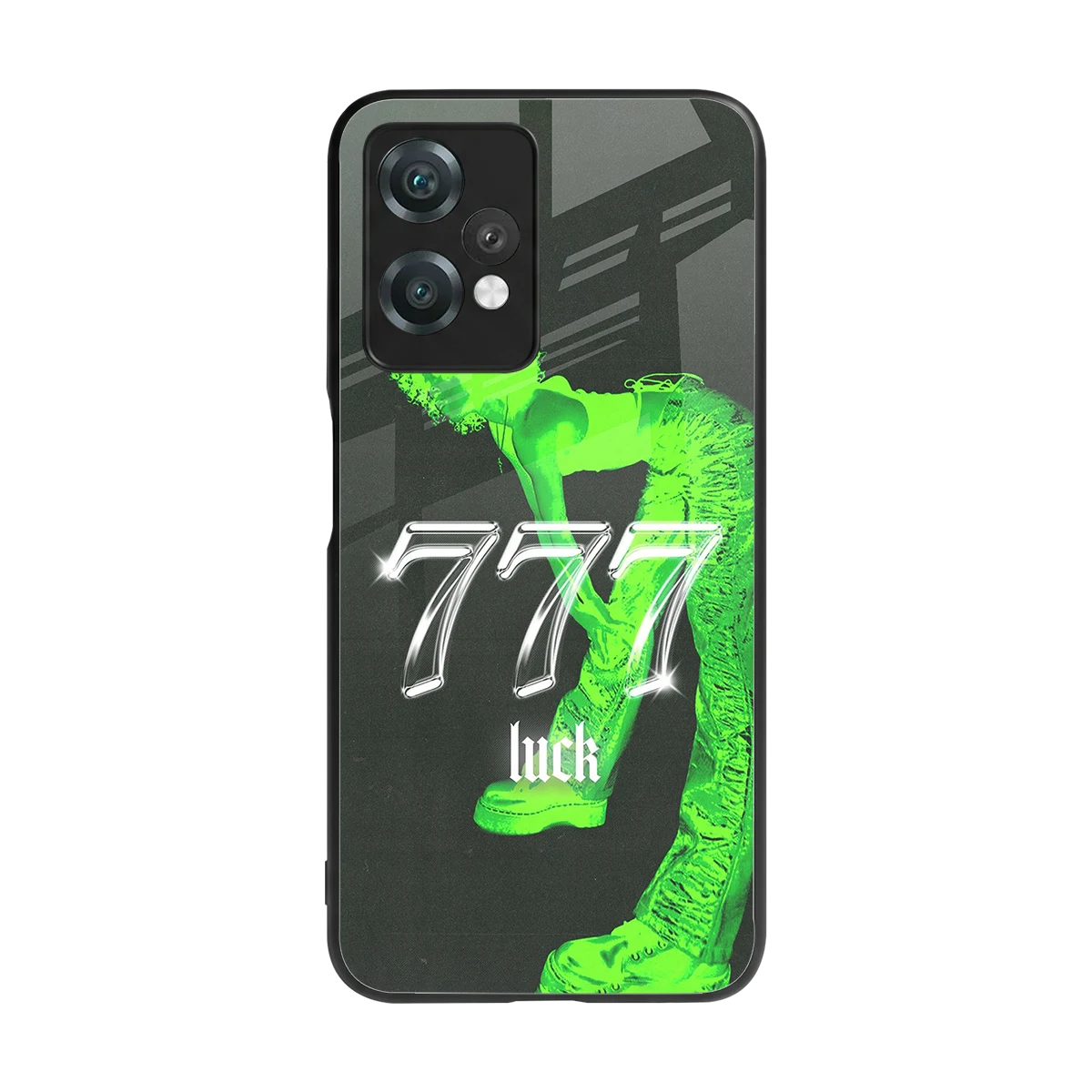 777 Luck back phone cover | glass case for oneplus nord ce 2 lite
