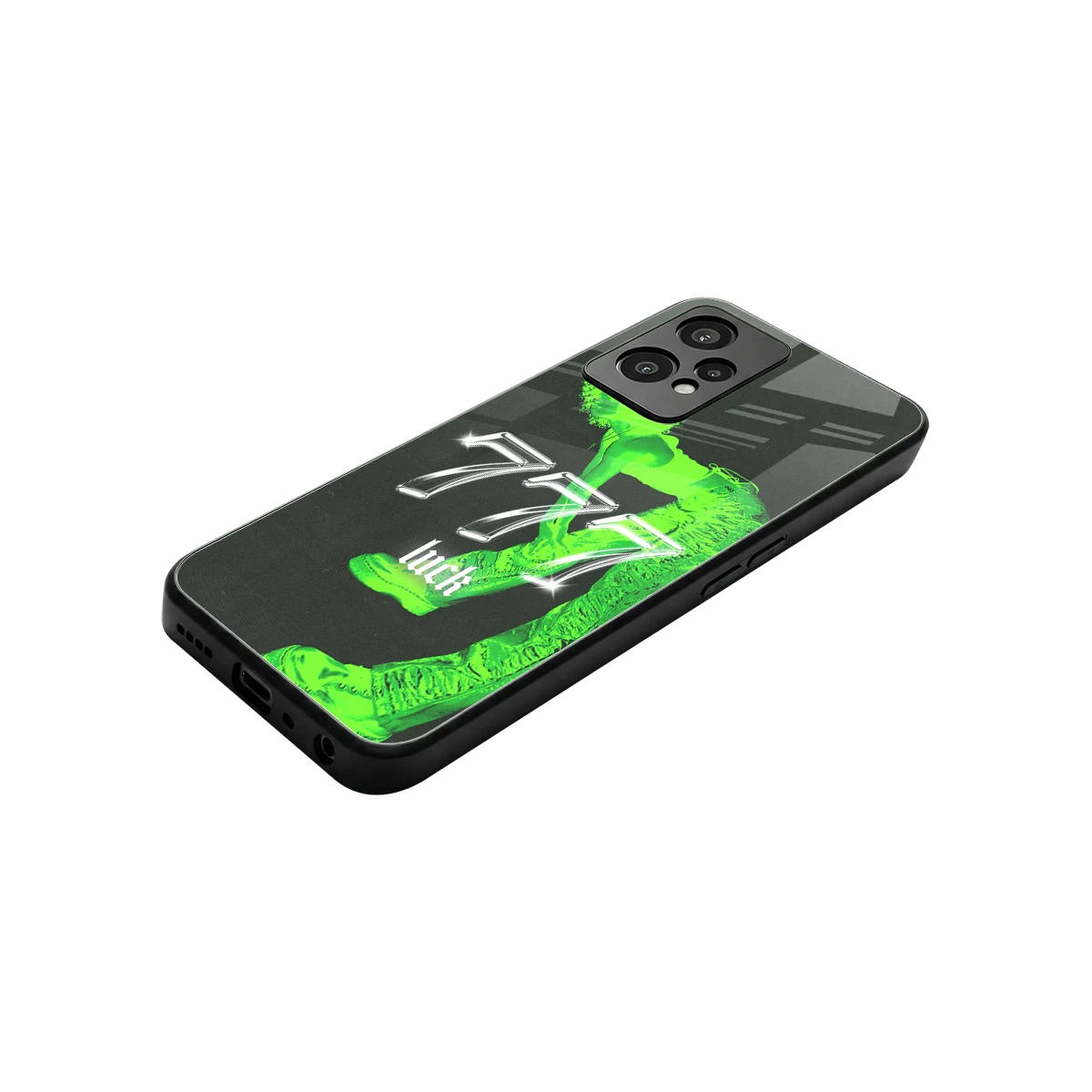777 Luck stylish phone case for oneplus nord ce 2 lite | glossy glass and slim fit