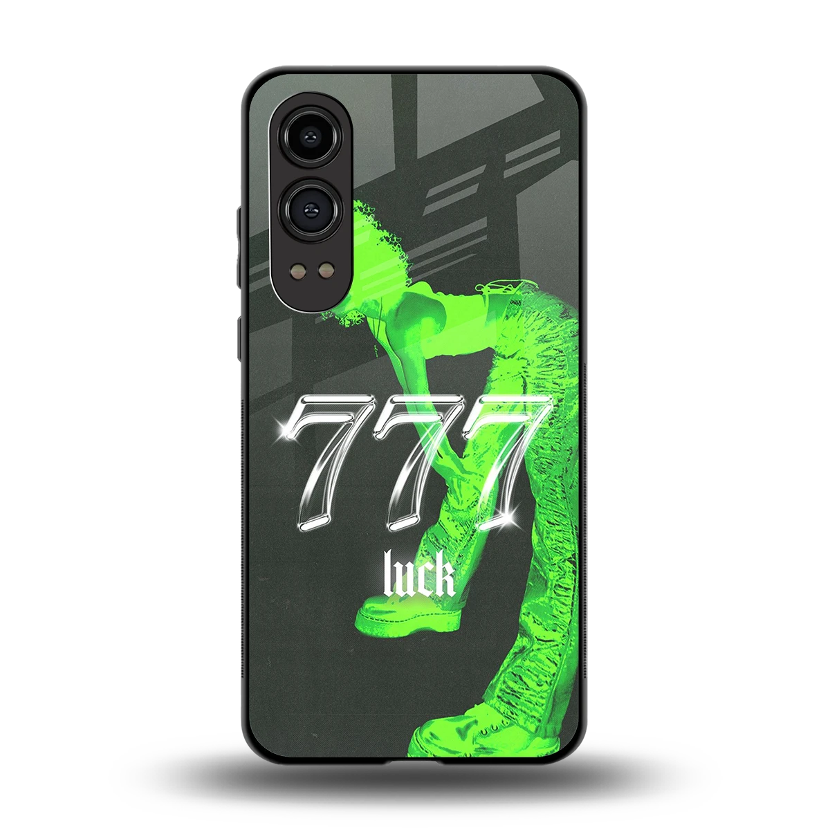777 Luck back phone cover | glass case for oneplus nord ce 4 lite