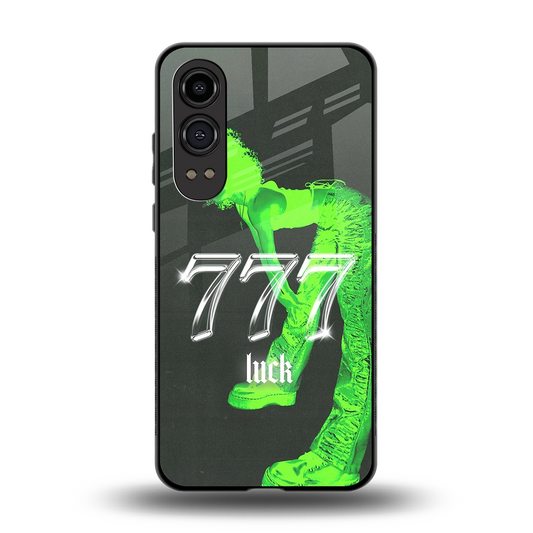 777 Luck back phone cover | glass case for oneplus nord ce 4 lite