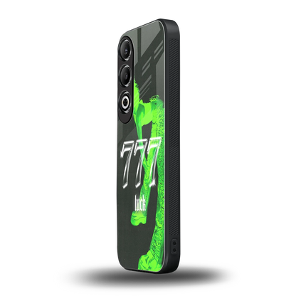 777 Luck oneplus nord ce 4 mobile cover | shockproof glass phone case