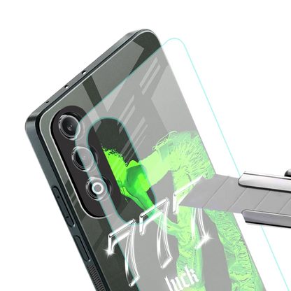 777 Luck stylish phone case for oneplus nord ce 4 | glossy glass and slim fit