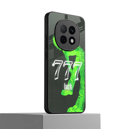777 Luck oppo f29 pro 5g mobile cover | shockproof glass phone case
