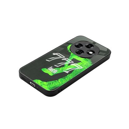 777 Luck stylish phone case for oppo f31 pro 5g | glossy glass and slim fit