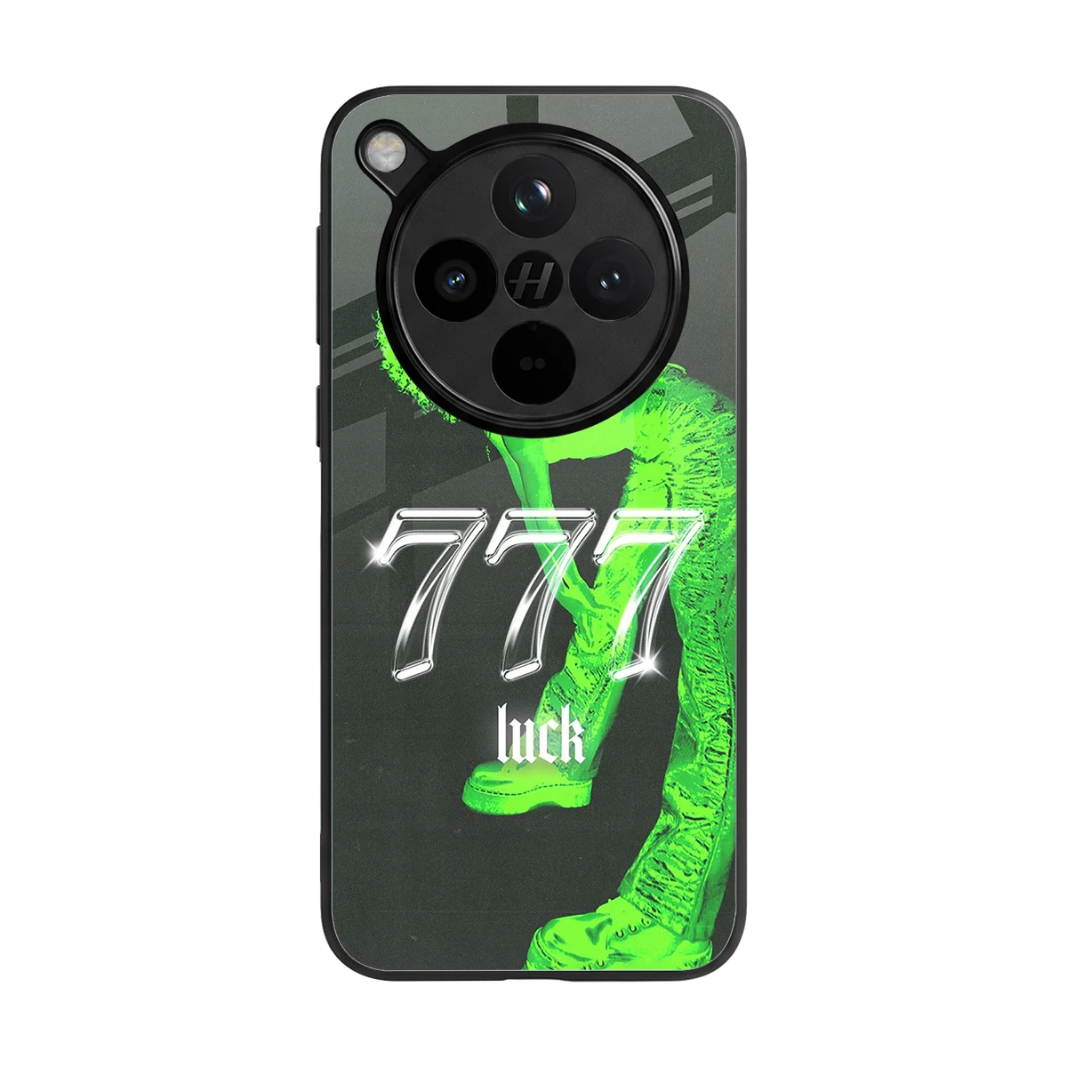 777 Luck back phone cover | glass case for oppo find x8