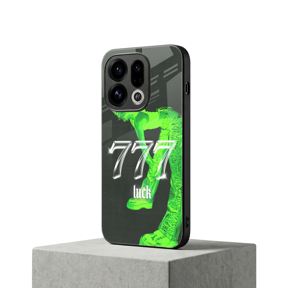 777 Luck oppo find x9 mobile cover | shockproof glass phone case