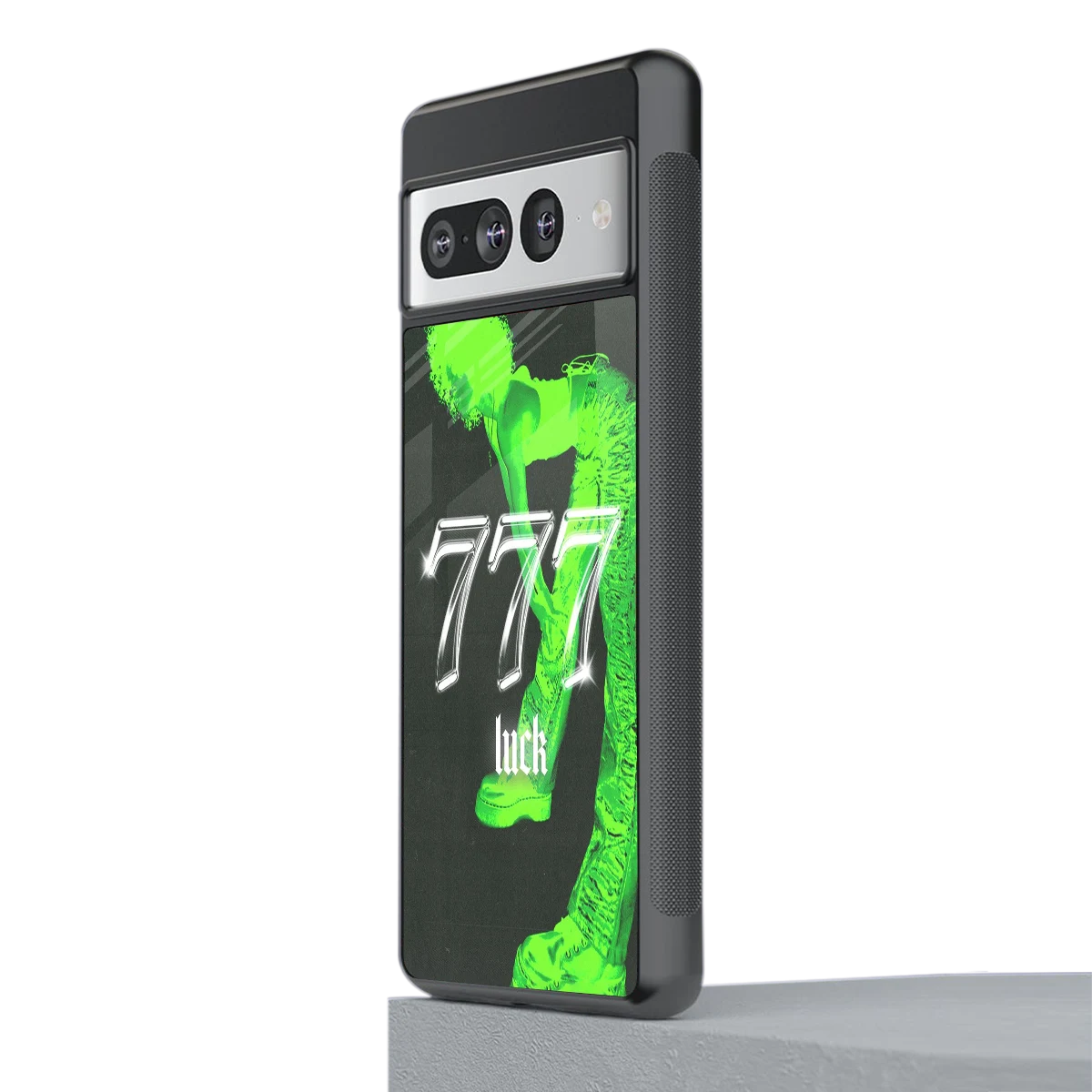 777 Luck stylish phone case for google pixel 7 pro | glossy glass and slim fit