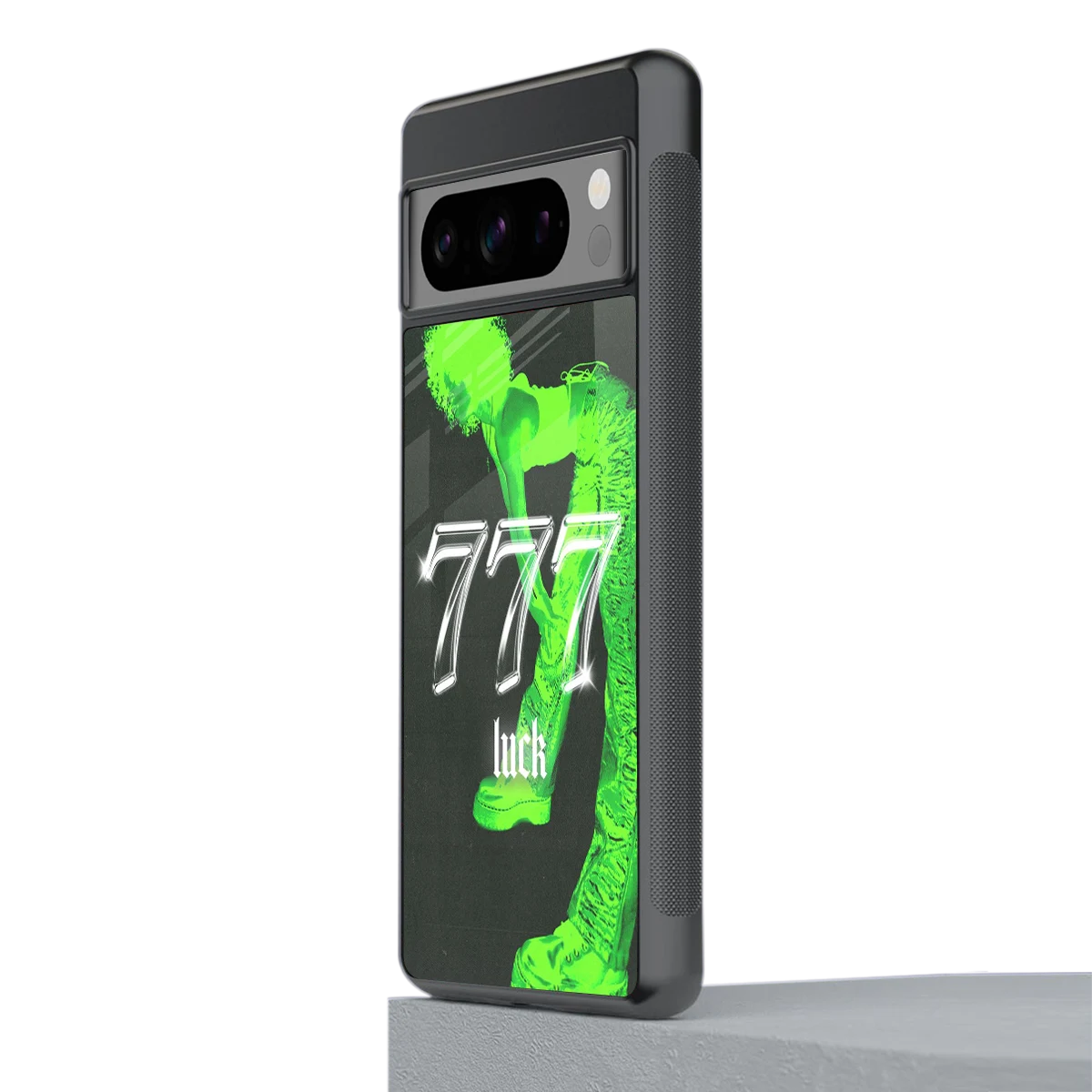 777 Luck stylish phone case for google pixel 8 pro | glossy glass and slim fit