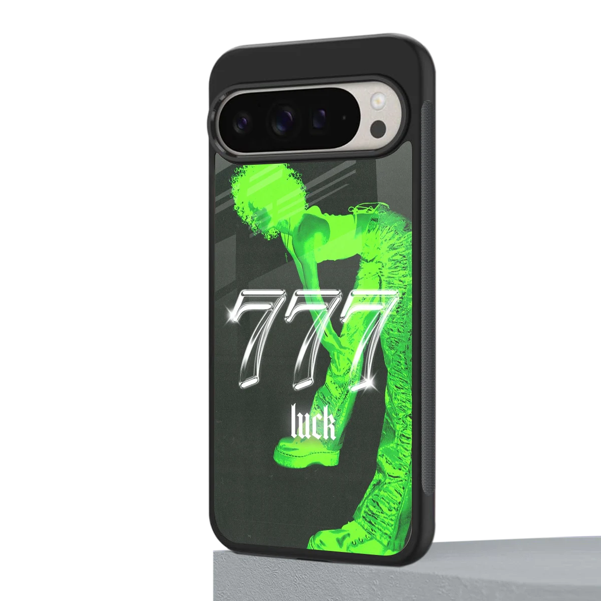 777 Luck google pixel 9 pro mobile cover | shockproof glass phone case