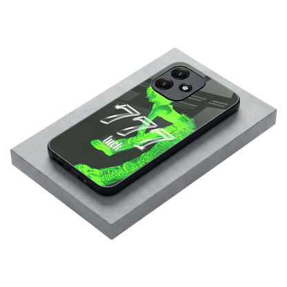 777 Luck stylish phone case for redmi 12 5g | glossy glass and slim fit