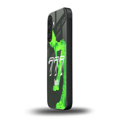 777 Luck samsung galaxy a16 5g mobile cover | shockproof glass phone case