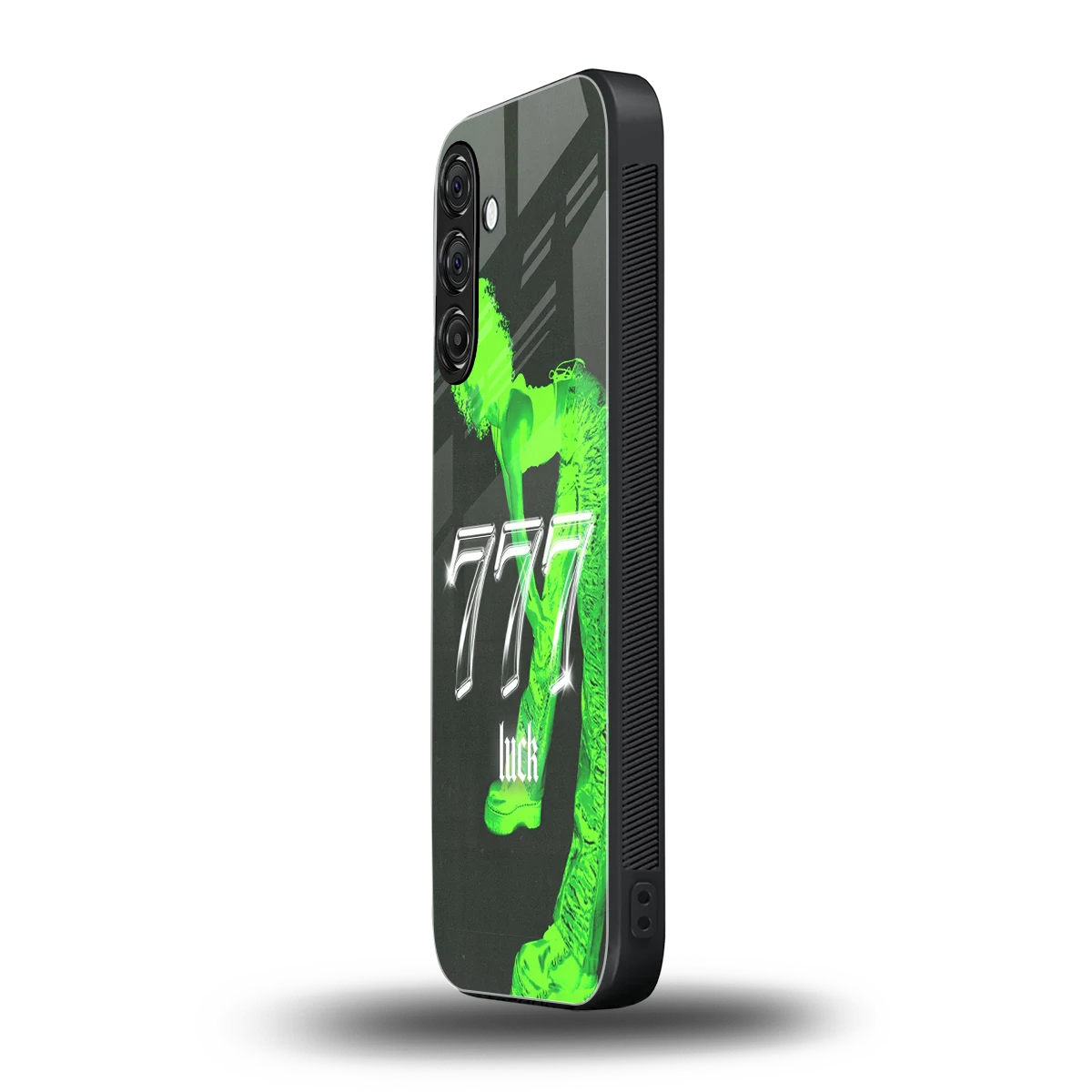 777 Luck samsung galaxy a25 5g mobile cover | shockproof glass phone case
