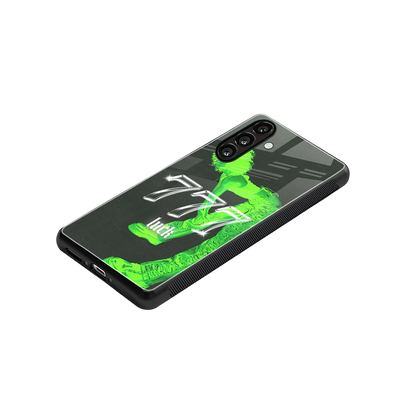 777 Luck stylish phone case for samsung galaxy a14 5g | glossy glass and slim fit