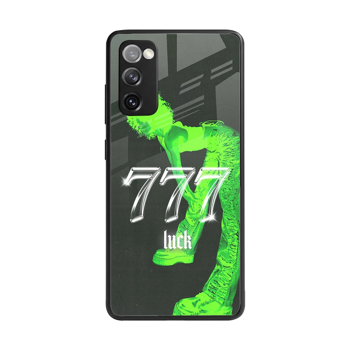 777 Luck back phone cover | glass case for samsung galaxy s20 fe