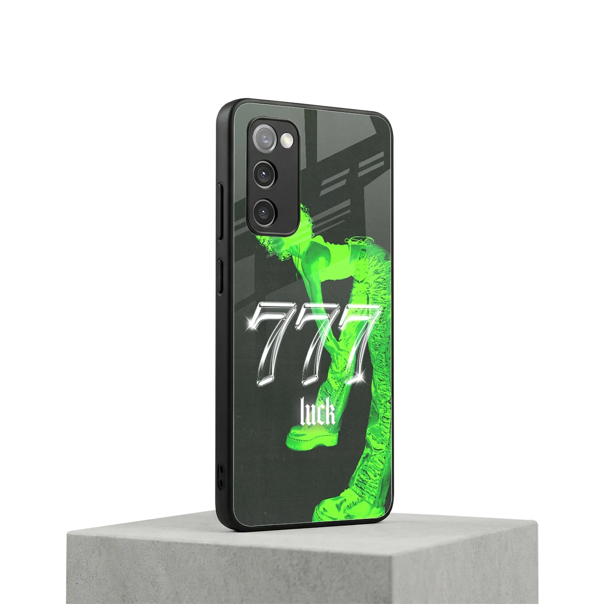777 Luck samsung galaxy s20 fe mobile cover | shockproof glass phone case
