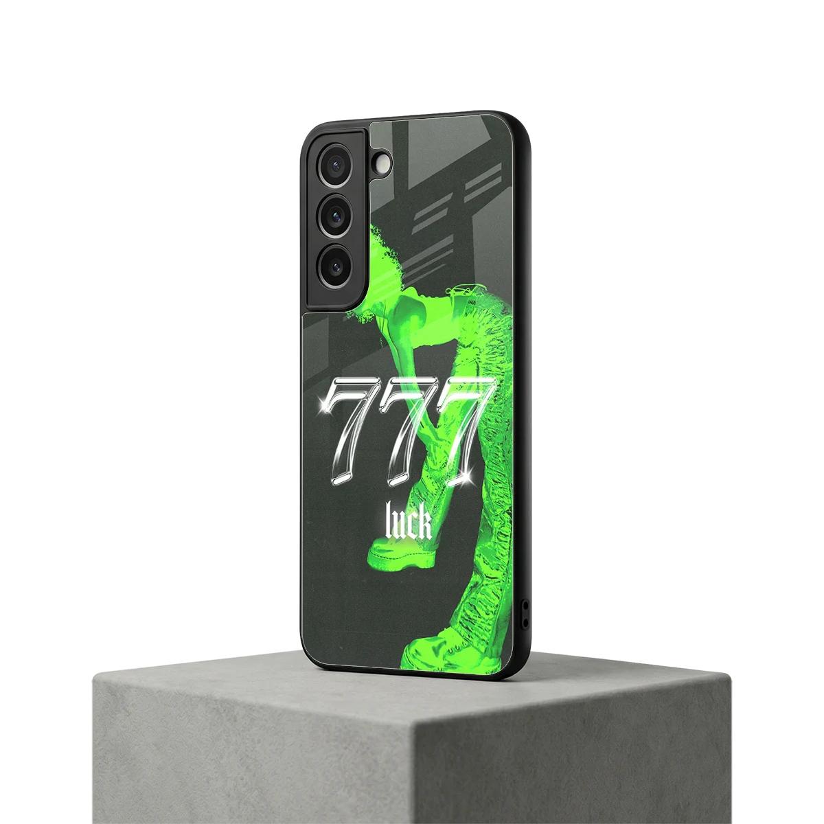 777 Luck samsung galaxy s22 mobile cover | shockproof glass phone case