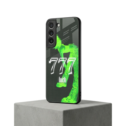 777 Luck samsung galaxy s22 mobile cover | shockproof glass phone case