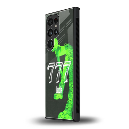 777 Luck samsung galaxy s23 ultra mobile cover | shockproof glass phone case